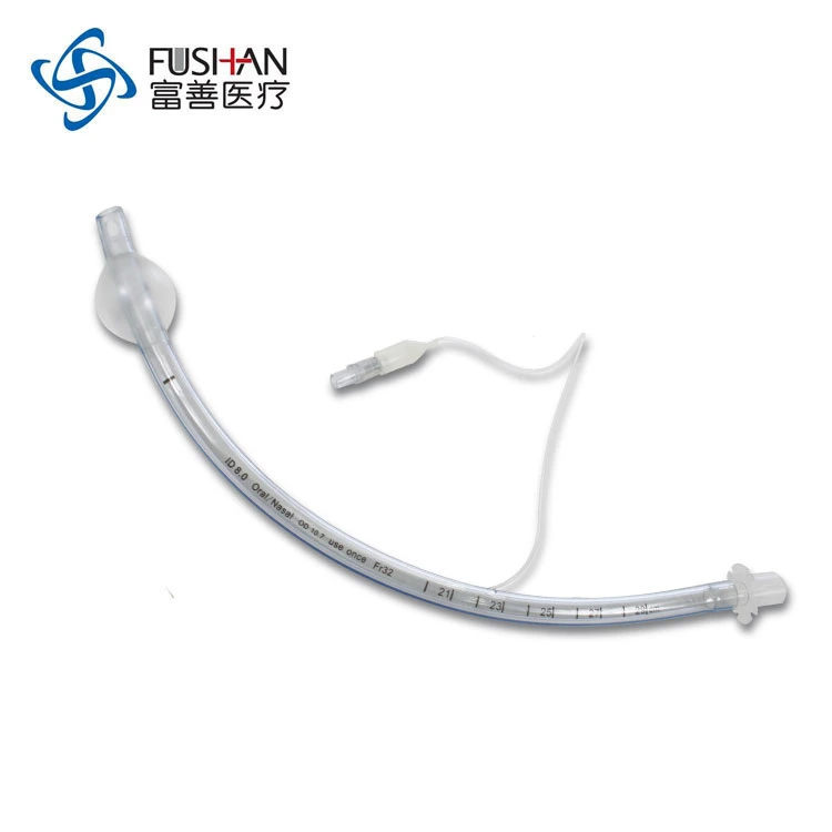 Fushan Medical PVC Endotracheal Tube with CE and ISO13485, Endotracheal Tube, Ett, PVC Ett, Factory Price