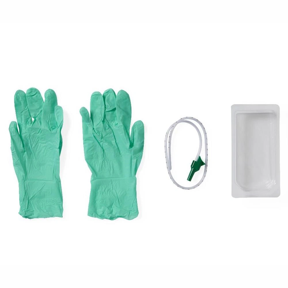 Disposable Medical Sterile Suction Catheter Kit with or Without X-ray