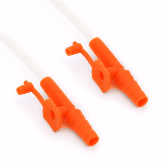 使い捨て医療用 PVC 吸引カテーテル Y タイプ