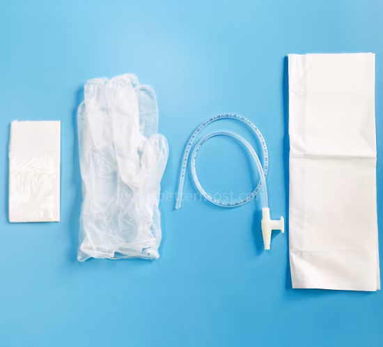 FDA CE ISO を備えた医療用​​吸引カテーテル キット